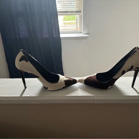 NEW Gucci Limited Edition Pony Hair Heels Western Pumps - Picture 3 of 4